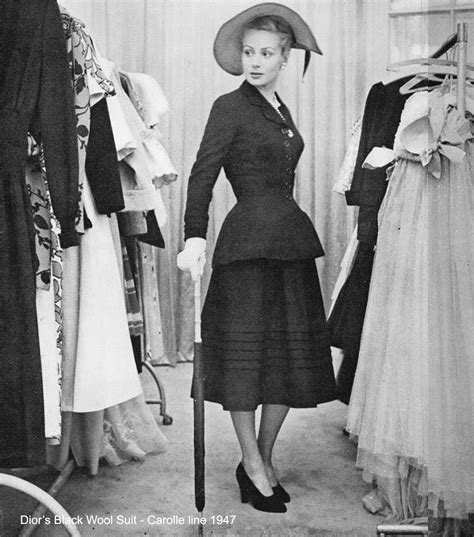 vintage shopping paris dior|christian dior 1947 collection designs.